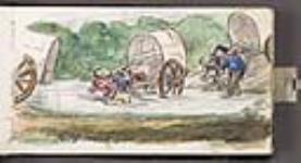 Crossing Pine Creek juin 1862