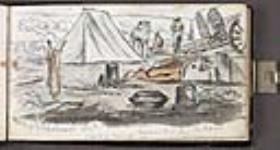 Camp at Saskatchewan 13 juillet 1862