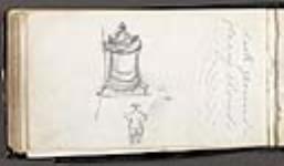 Sketch of Unidentifiable Object and Figure 1862