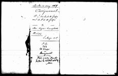 [Assignment of an annual constituted rent by Philippe-Joseph Aubert de ...] 1869, May, 10