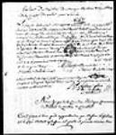 [Extrait de baptême d'Eustache Gaspard Michel, fils de Michel Chartier ...] 1748, septembre, 01