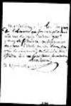 [Note adressée à Michel Chartier de Lotbinière concernant son enregistrement ...] 1785, juin, 27