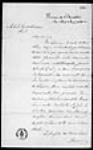 [Lettre de J.B. Veilleux du Bureau de l'éducation aux commissaires ...] 1850, mai, 11