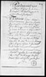 [Echange entre Louise Tonnancourt, épouse de Jean-Baptiste-Nicolas-Roch de Ramezay, et ...] 1763, octobre, 12
