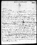 [Projet de lettre et mémoire de [Jean-Baptiste-Nicolas-Roch] de Ramezay à ...] 1758, octobre, 25