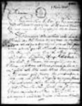 [Lettre de Thouron et frères à [Jean-Baptiste-Nicolas-Roch] de Ramezay, à ...] 1765, février, 03