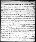 [Lettre de [Louis-Joseph] Godefroy de Tonnancour à [Jean-Baptiste-Nicolas-Roch] de Ramezay, ...] 1777, septembre, 26