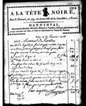 [Facture de M. Du Pavillon de 380 livres, 4 sols ...] 1804, janvier, 27