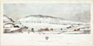 Le port de St-John's, Terre-Neuve, vu depuis le sud, un jour de froid intense, 16 mars1838 ca. 1838