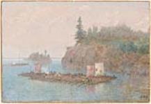 The Timber Raft ca 1868