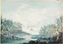 Chaudière Falls near Quebec ca 1810