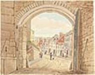 La porte du Palais, Québec ca. 1829