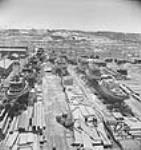 Vue de coques fabriquées au chantier naval Trenton May 1944