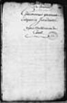 [Extraits des registres du Conseil souverain contenant les réceptions au ...] 1663-1712