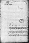 [Lettre de Patoulet, secrétaire de Talon, au ministre - éloge ...] 1669, novembre, 11