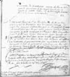 [Congé accordé par Frontenac au sieur Du Pas pour aller ...] 1673, octobre, 05