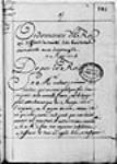[Ordonnance du roi qui défend la traite des boissons enivrantes ...] 1678, mai, 12