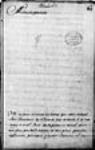 [Lettre de l'intendant Duchesneau au ministre - les reproches du ...] 1679, octobre, 01