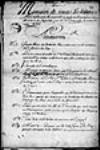 [Liste des documents envoyés par Denonville à Seignelay ...] 1686, mai