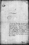 [Lettre de Denonville au ministre au sujet du projet d'aménagement ...] 1686, novembre, 15