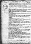 [Résumé de lettres de Denonville (les lettres originales se trouvent ...] 1686, novembre