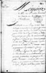 [Mémoire de M. de Meulles sur la baie de Chedabouctou ...] [1686]