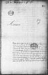 [Lettre de Champigny au ministre - mesures qu'il a prises ...] 1691, novembre, 12
