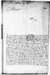 [Lettre de Callière au ministre - augmentation de sa gratification; ...] 1693, septembre, 30