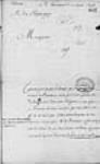 [Lettre de Champigny au ministre - retour du détachement de ...] 1695, août, 17