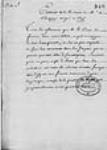 [Extrait de la relation de Champigny envoyée en 1695 - ...] 1695