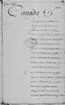 [Résumé de dépêches de Frontenac, Champigny et autres - motifs ...] 1696, février, 15