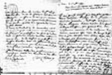 [Lettre de Chevry pour servir de réponse aux Anglais "touchant ...] 1697, septembre, 04