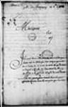 [Lettre de Champigny au ministre - justification des ouvrages défensifs ...] 1698, octobre, 14