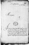 [Lettre de Champigny au ministre - prise de la quaiche ...] 1698, octobre, 27