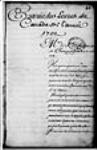 [Résumés de lettres de Callière, Champigny et des directeurs de ...] [1701]
