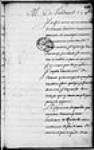 [Résumé d'une lettre de Vaudreuil avec commentaires dans la marge ...] [1701], novembre, 07