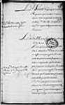 [Résumé d'une lettre de Lamothe Cadillac concernant le poste de ...] [1701], août, 31