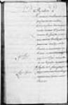[Résumé d'une lettre de Rocbert de La Morandière avec commentaires ...] [1706]