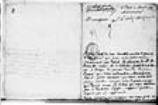 [Lettre de Brisacier, supérieur du Séminaire des Missions étrangères, au ...] 1707, avril, 04