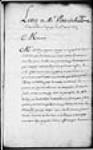 [Lettre de Vaudreuil à Peter Schuyler, commandant d'Orange - renvoie ...] 1707, août, 18
