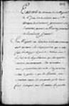 [Extrait d'un mémoire du roi adressé à Vaudreuil et Raudot ...] 1708, juin, 06