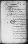 [Résumé de lettres des sieurs Vaudreuil et Raudot (les lettres ...] [1709]