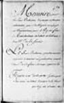 [Instructions de Vaudreuil à Renaud Dubuisson - permettre à Lamothe ...] 1710, septembre, 13