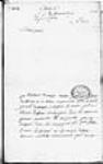 [Lettre de Du Mesnil de Norrey, major des troupes, au ...] 1712, octobre, 25