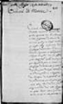 [Requête d'Eustache Chartier de Lotbinière au Conseil de Marine pour ...] 1719, avril, 28