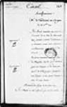 [Résumé de lettres ou de mémoires du roi, de Chaussegros ...] 1720, avril, 20