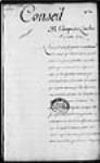 [Résumé de lettres de l'évêque de Québec datées du 1er ...] 1721, décembre, 23