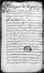 [Déclaration de Vaudreuil à Bégon au sujet de Pierre Grouard ...] 1725, mars