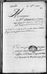 [Lettre de Beauharnois et Dupuy au ministre au sujet de ...] 1726, octobre, 20
