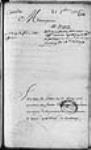 [Lettre de Dupuy au ministre - prétention de Mme de ...] 1726, octobre, 21